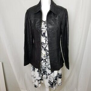 Wilson's Leather Jacket, Womens size Medium, Black